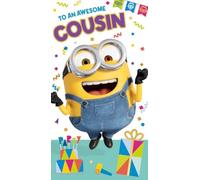 Carte d'anniversaire « Moi, moche et méchant », « To an awesome cousin »