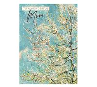 Carte d'anniversaire officielle Van Gogh Musuem « To a Wonderful Mum »
