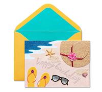 Carte d'anniversaire Papyrus (Plage)
