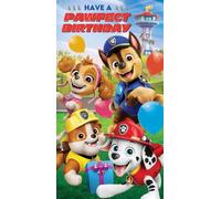 Carte d'anniversaire Paw Patrol pour les amateurs de Pat' Patrouille