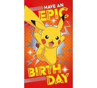 Carte d'anniversaire Pokémon