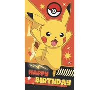 Carte d'anniversaire Pokémon