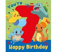 Carte d'anniversaire Pokémon 7 ans