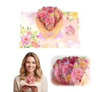 Carte d'anniversaire pop-up 3D en 3D avec inscription « I Still Do Love Tree Hearts » pour elle, lui, cadeau pour mariage, anniversaire, Saint-Valentin