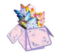 Carte d'anniversaire pop-up 3D, fabriquée à la main avec enveloppe, cartes de vœux d'anniversaire pour célébrations, anniversaires de mariage, occasions spéciales - amis, famille,