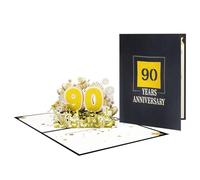 Carte d'anniversaire pop-up élégante avec inscription Love and Pleasure - Carte d'anniversaire de plusieurs années - Pour couple d'âmes sœurs et partenaires