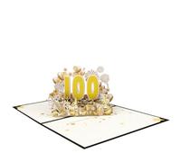 Carte d'anniversaire pop-up élégante avec inscription Love and Pleasure - Carte d'anniversaire de plusieurs années - Pour couple d'âmes sœurs et partenaires