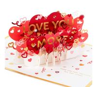 Carte d'anniversaire Pop-Up Hallmark Signature Paper Wonder pour la Saint-Valentin (Feel the Love)
