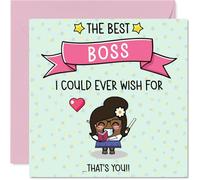 Carte d'anniversaire pour enseignant - The Best I Could Ever Wish For - Carte d'anniversaire pour enseignant de la part d'un élève, 14 cm, jolies cartes de vœux d'anniversaire