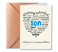 Carte d'anniversaire pour fils, carte d'anniversaire pour fils, carte d'anniversaire unique pour fils, carte d'anniversaire de la part des parents, carte d'anniversaire « Wishing You A Very Happy