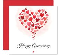 Carte d'anniversaire romantique, « A Burst of Love »