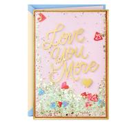 Carte d'anniversaire signature Hallmark (jour rempli d'amour) pour un anniversaire romantique, la Saint-Valentin