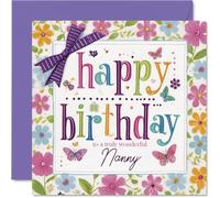 Carte d'anniversaire sincère pour grand-mère, illuminez sa journée spéciale