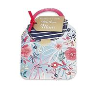 Carte d'anniversaire traditionnelle pour maman - Dimensions : 19 x 13 cm - 100 % recyclable - Respectueux de l'environnement - Recevu avec amour (sac à main)