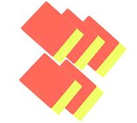 Carte D'arbitre de Football, Cartes Jaune Rouges et Jaunes Cartes D'avertissement et D'éjection de Football Cartes Disciplinaires, pour Le Jeu D'arbitre de Sport de L'école