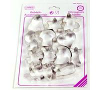 Carte De 12 Découpoirs À Pâte Pour Petits Gâteaux* - 80151