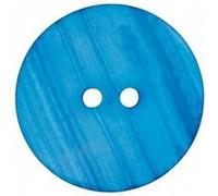 Carte de 2 boutons Polaire Bleu 28mm - Union Knopf(...) - Bleu G