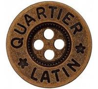 Carte de 3 boutons Jeans Quartier Latin 20mm - Prym(...) - Marron Marron G