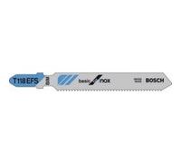 BOSCH Lame de scie pour scie alternative T 118 EFS Basic pour Inox (3 pcs) 2608636499