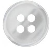 Carte de 4 boutons chemises 4 trous 12mm - Prym(...) - Blanc Blanc G