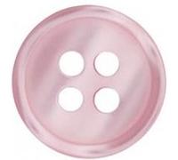 Carte de 4 boutons chemises 4 trous 12mm - Prym(...) - Rose Clair Rose Clair G