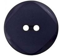 Carte de 4 boutons rebord polyester 2 trous 12mm - Prym(...) - Bleu Marine Bleu Marine G