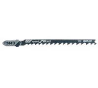 Pack de 5 lames de scie sauteuse bois T244D - BOSCH - 2608630058
