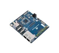 Carte de base double Gigabit Ethernet 5G/4G conçue pour Raspberry Pi Compute Module 4 ou intégrée dans les produits finaux