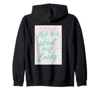 Carte de bibliothèque « Ask Me About My Books » Sweat à Capuche