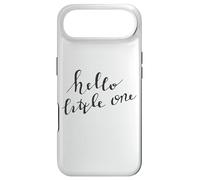 Carte de Bienvenue Hello Little One Baby Coque pour iPhone Air