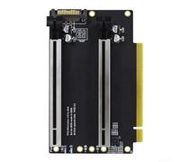 Carte de bifurcation PCIE de 16 à 8 x 8 pour ordinateur de bureau Gen3