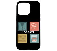 Carte de Bingo pour Costume de Vieille Personne 100 Jours d'école Coque pour iPhone 15 Pro Max