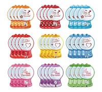 Carte de bonbons de Saint-Valentin pour - 6,18 x 3,9 pouces | 36 pièces de fournitures de fête de vacances pour machine à gommes | Cartes porte-friandises DIY | Partenaires Conjoints Petits am