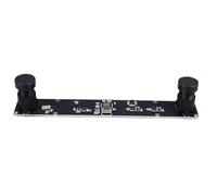 Carte de Caméra USB à Double Objectif 4MP 1080P 3D VR, Mesure de Distance, Module de Caméra D'ordinateur 72 ° avec Distorsion