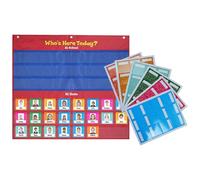 Carte de candidature - Poche pour carte de gestion des présences, pour les dossiers médicaux, l'enregistrement le matin, pour les salles de classe et les bureaux | Écoles, jardins d'enfants, salles de