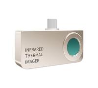 Carte de capteurs thermiques de téléphone facile à utiliser avec boîtier en métal pour une analyse fiable de la température, cartographie de la chaleur précise, caméra d'imagerie thermique du