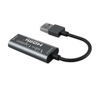 Carte de Capture Audio vidéo, carte de Capture de jeu HD 1080P USB 2.0 carte de Capture HDMI vers USB pour l'acquisition haute définition/jeu en