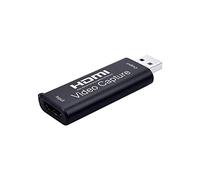Carte de Capture Audio Vidéo Full HD 1080p 4K/1080p Carte d'Acquisition Vidéo HDMI vers USB 2.0, Carte d'Acquisition Jeux pour Windows Android Mac avec Caméscope