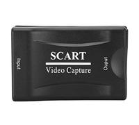 Carte de Capture Péritel Professionnelle, Carte de Capture Péritel USB2.0, Boîtier D'enregistrement Vidéo de Jeu en Direct, Poids Léger et de Petite Taille, Facile à Ranger et à Transporter.