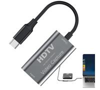 Carte De Capture Pour Le Streaming - Enregistrement Vidéo USB3.0 | 5.6 X 3.2 Cm, Carte En D'Aluminium Vor Live Preview - Sortie 1080p60, Plug & Play , Création De Contenu Et