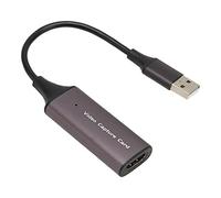 Carte de Capture Vidéo, Carte de Capture Audio 4K HDMI vers USB, 1080P 60Hz, pour Win, pour Linux, pour Ordinateur Portable OS X, pour L'édition Vidéo/Jeux/Streaming/enseignement