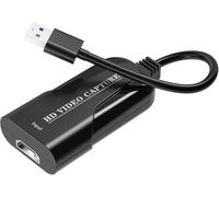 Carte de Capture vidéo, Carte de Capture Audio, Carte de Capture USB 3.0 4K HDMI Loop-Out, 1080P 60FPS Capture de Jeu vidéo pour Streaming, Jeux et Diffusion Xbox/PS4/PS5/OBS/PC