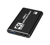 Carte de capture vidéo en aluminium 1080p 60 fps pour console de jeu, caméras, moniteurs, aucune alimentation externe nécessaire, moniteur Plug and Play, appareil de vidéosurveillance