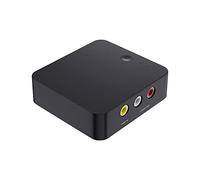 Carte de Capture vidéo Enregistreur vidéo AV, Conversion vidéo analogique vers numérique, Sauvegarde sur SD/USB, for VHS, magnétoscope, RCA, Hi8, caméscope, lecteurs DVD