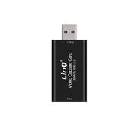 Carte de Capture Vidéo et Audio HDMI vers USB 2.0 Full HD 4K UHD Noir