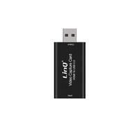 Carte de Capture Vidéo et Audio HDMI vers USB 2.0 Full HD 4K UHD Noir