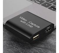 Carte De Capture Vidéo Hdmi Dongle D'enregistrement De Jeu Pour Ps4 Diffusion En Direct Dvd