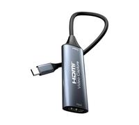 Carte de capture vidéo USB 3.0, adaptateur USB/Type-C vers HDMI, compatible Game Grabber, enregistrement Ms2130 for Live Switch, Xbox, PC, Xiaomi(Type-C TO HDMI)