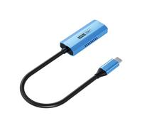 Carte de capture vidéo USB 3.0 de type C en métal avec PD3.0 1080p 60 Hz pour le streaming vidéo auditif sur plusieurs appareils photo carte