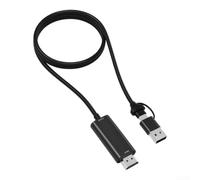 Carte de capture vidéo USB-C 4K pour PS5 pour ordinateur portable Switch S PC avec capture en temps réel 1080p 60 fps et vitesse USB 3.0